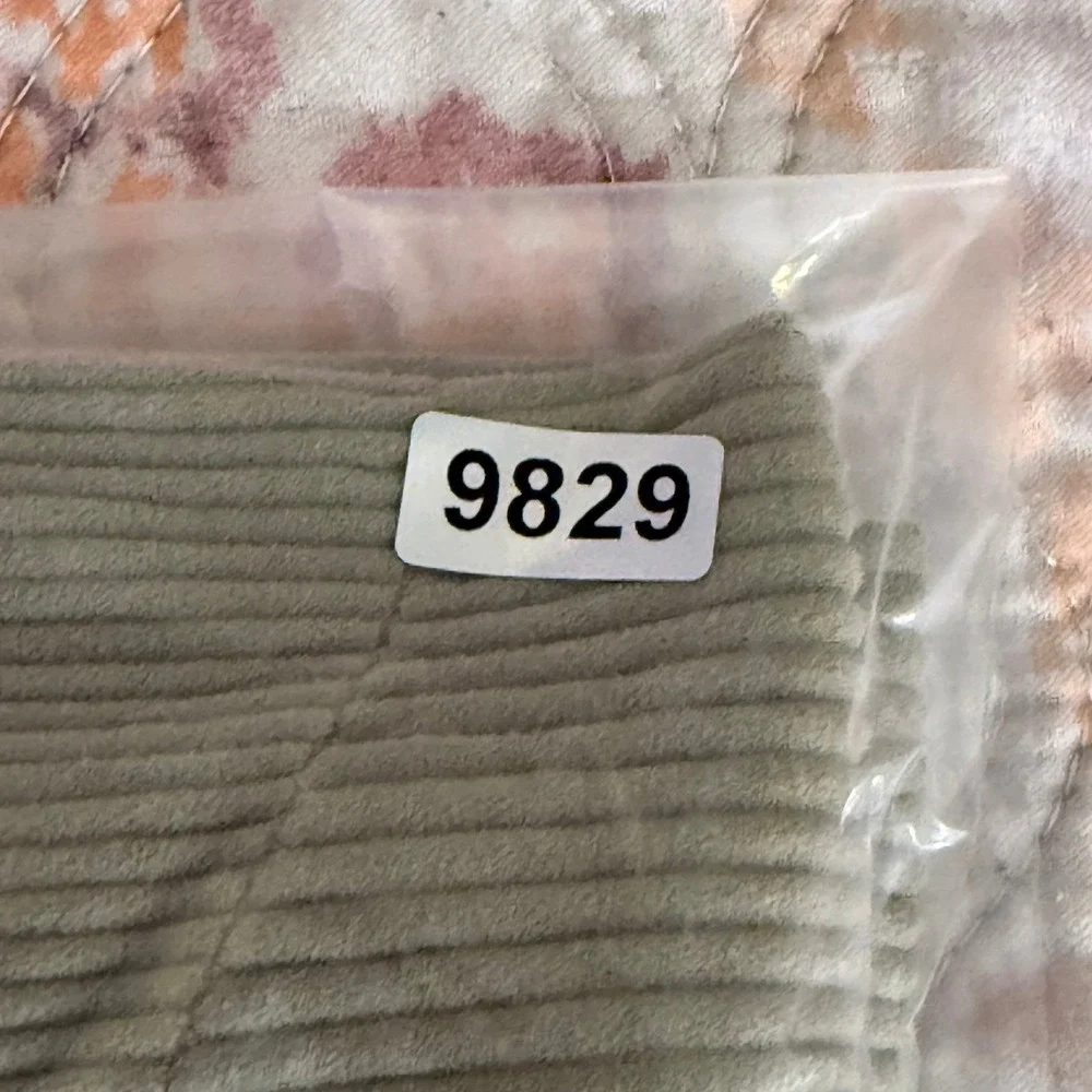 Intimately Free People Sage Green Ribbed Lettuce Edge Brami Tank Top XS/S